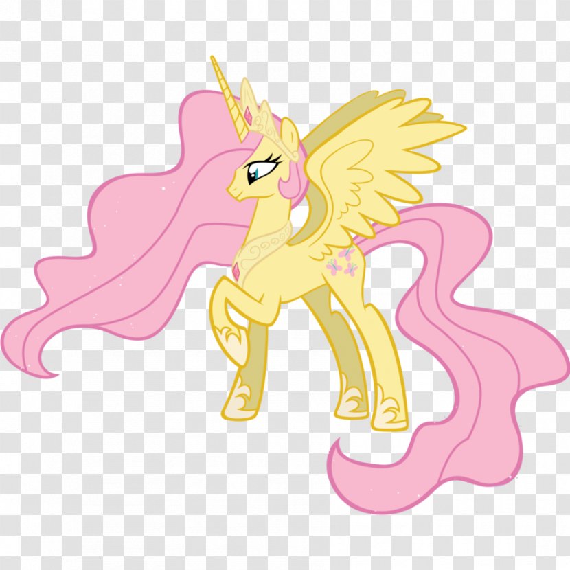Fluttershy Princess Celestia Pinkie Pie Pony Rainbow Dash - Mythical Creature - My Little Transparent PNG