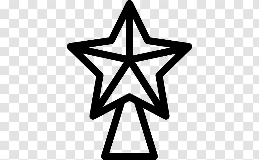 Symbol - Black And White - Ornament Star Transparent PNG