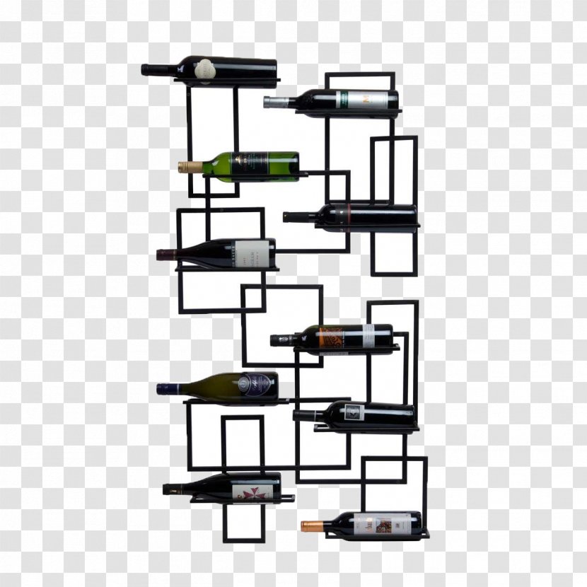 Wine Racks Bottle Storage Of Glass - Shelving Transparent PNG