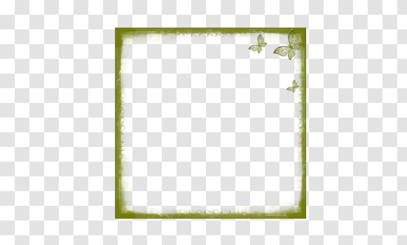 Picture Frames Rectangle Pattern - Green - Border Transparent PNG