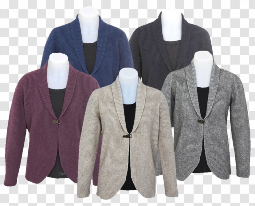 Blazer Cardigan Clothes Hanger Sleeve Clothing - Woolen - Wool Transparent PNG