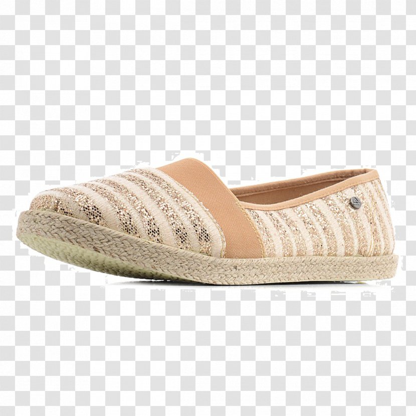 Slip-on Shoe Suede Espadrille Beige - Slipon - Walking Transparent PNG