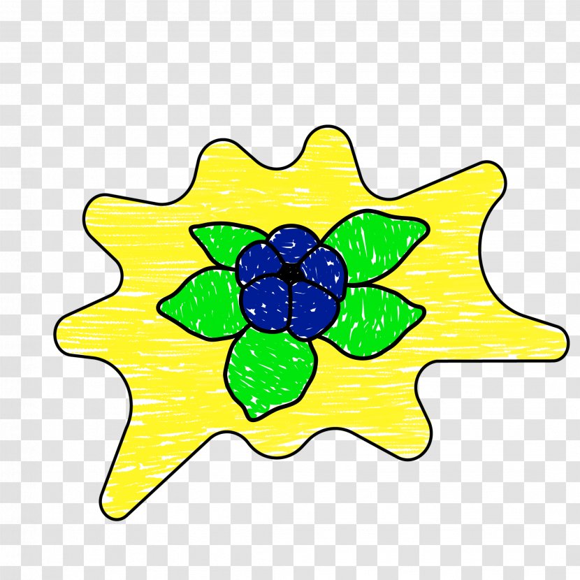 Clip Art Cut Flowers Line Pattern Body Jewellery - Yellow - Tamarin Flyer Transparent PNG