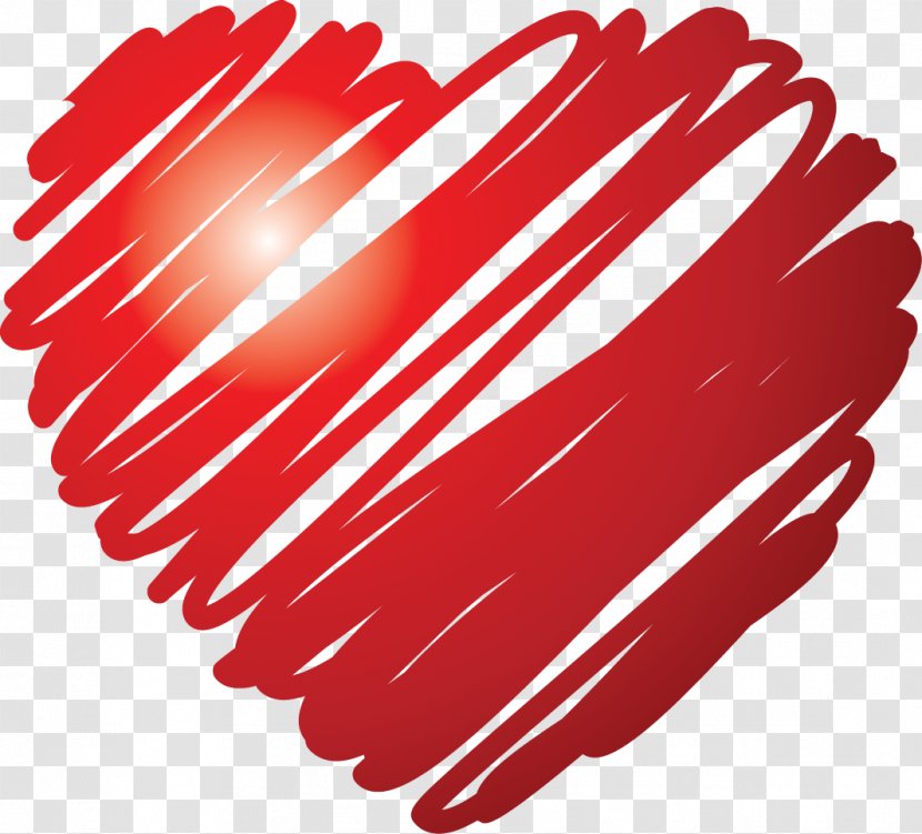 Heart - Red - Creative Valentine's Day Transparent PNG