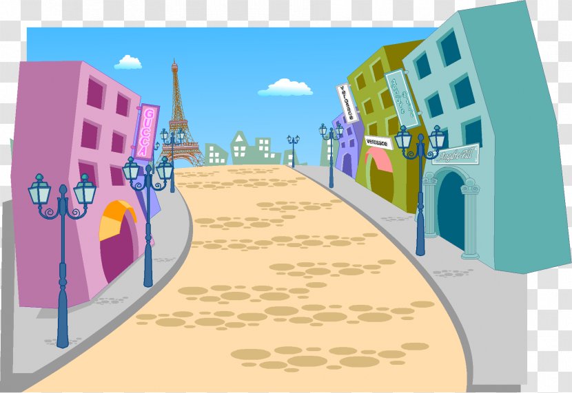 Cartoon Street - Video Games - Leisure Vacation Transparent PNG