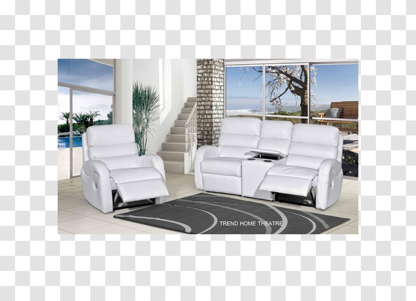 Loveseat La-Z-Boy Table Recliner Couch - Chaise Longue - Theater Furniture Transparent PNG