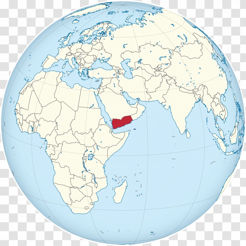Nordjemen World Yemen Arab Republic Globe Sana'a - Map Transparent PNG