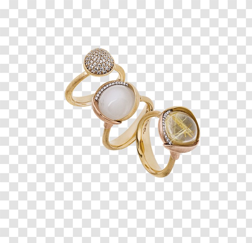 Earring Jewellery Gold Diamond - Ring Transparent PNG