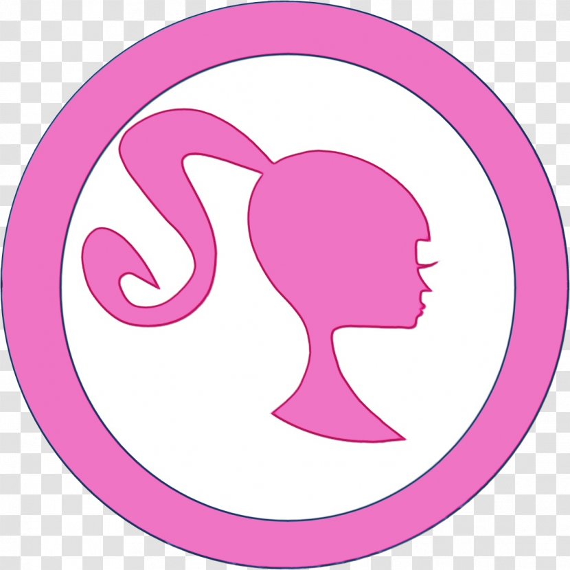Pink Clip Art Circle Sticker Magenta - Logo Symbol Transparent PNG