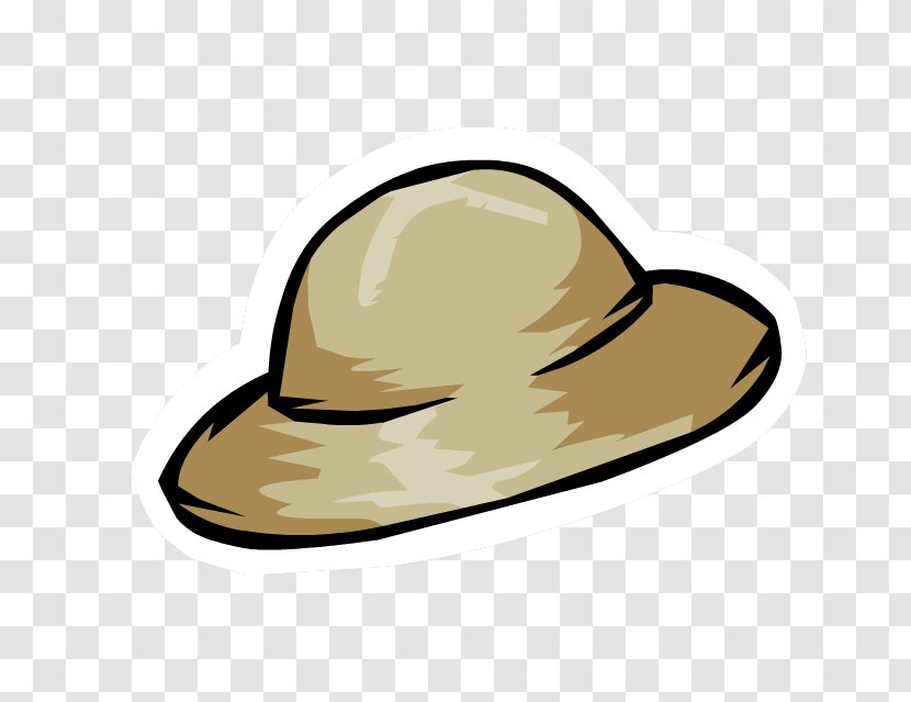 Hatpin Pith Helmet Cap Clip Art - Straw Hat Transparent PNG