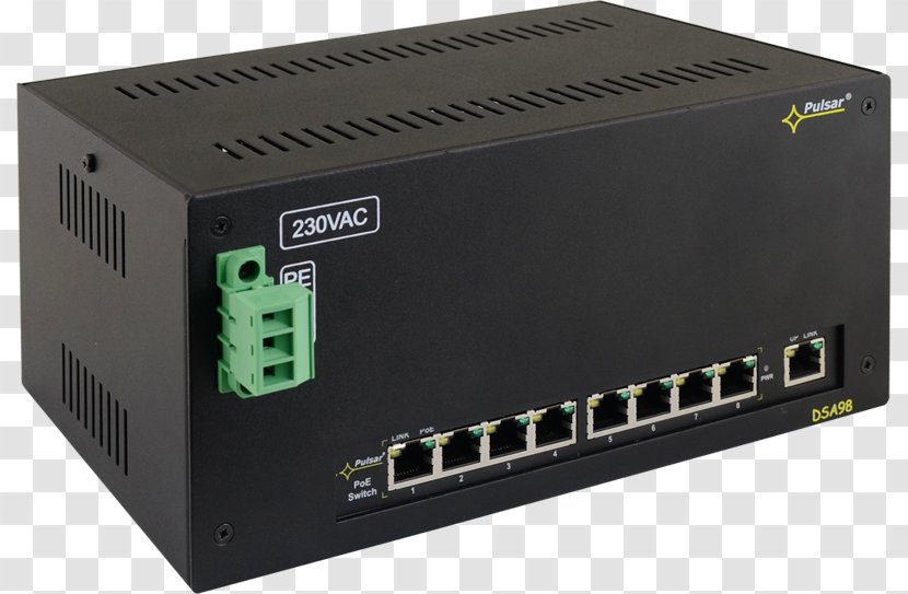 Ethernet Hub Transceiver Router Electronics - Electronic Component - Dsa Transparent PNG