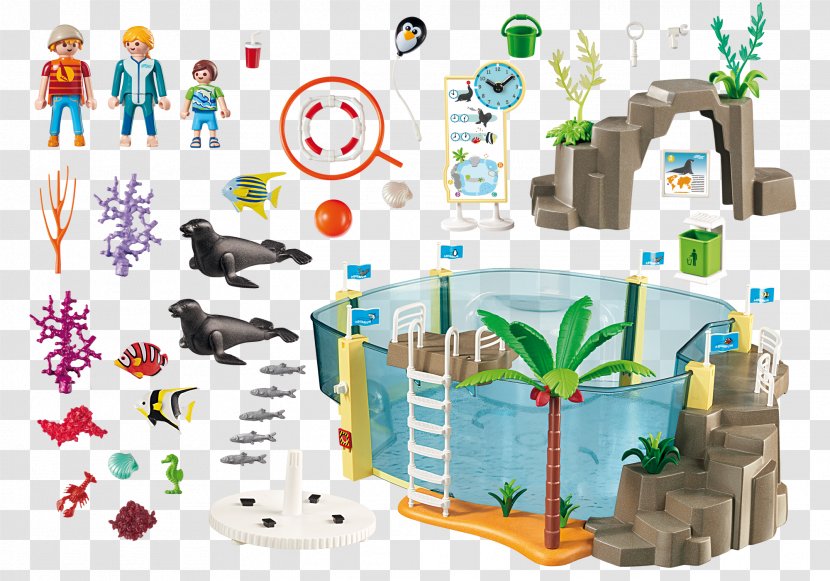 Playmobil Toy Akwarystyka Morska Aquarium Sea Lion - Play Transparent PNG