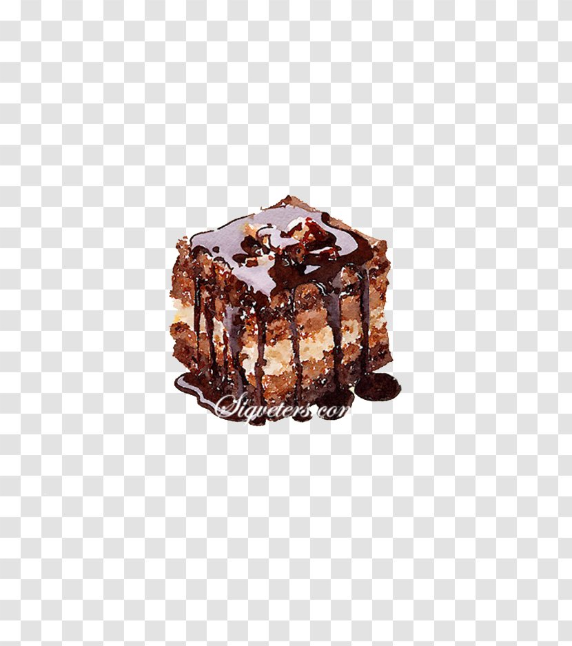 Chocolate Cake Cream Tiramisu - Snack - Picture Material Transparent PNG