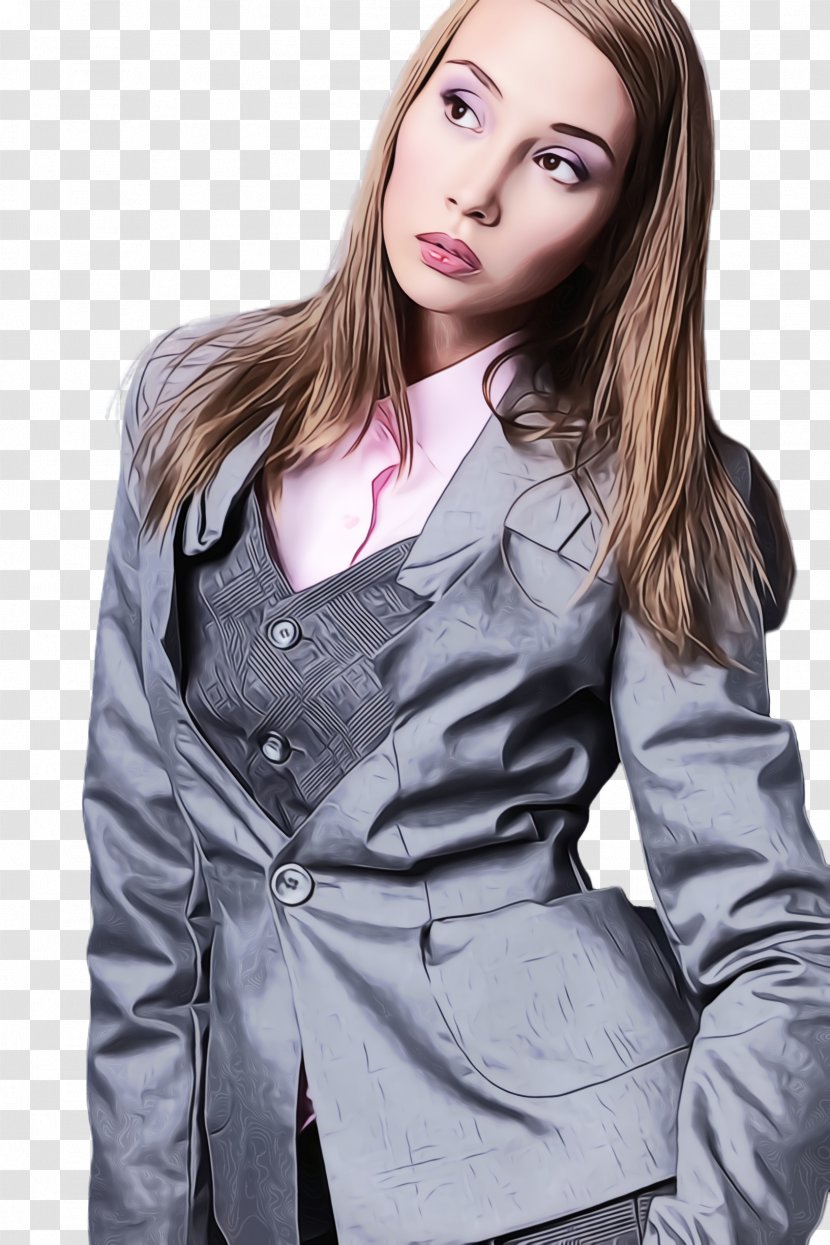 Hair Clothing Beauty Hairstyle Long - Coat - Fashion Transparent PNG