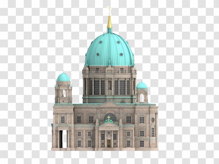 Berlin Cathedral Church 3D Computer Graphics - Pixabay - Creative Transparent PNG