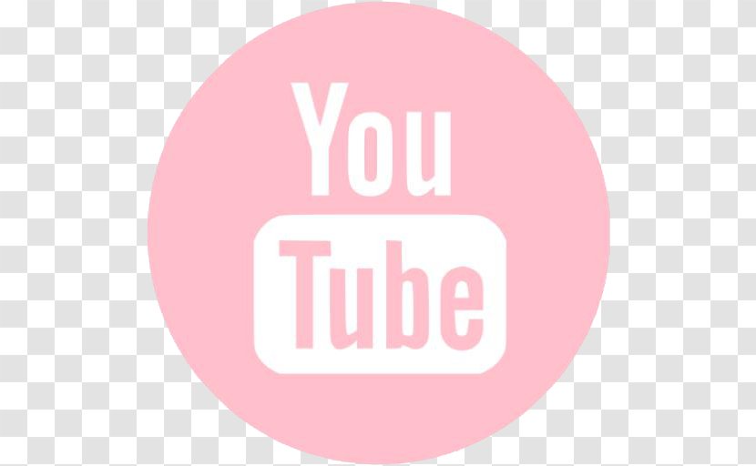 Logo Brand Font YouTube Product - Pink M - Youtube Transparent PNG