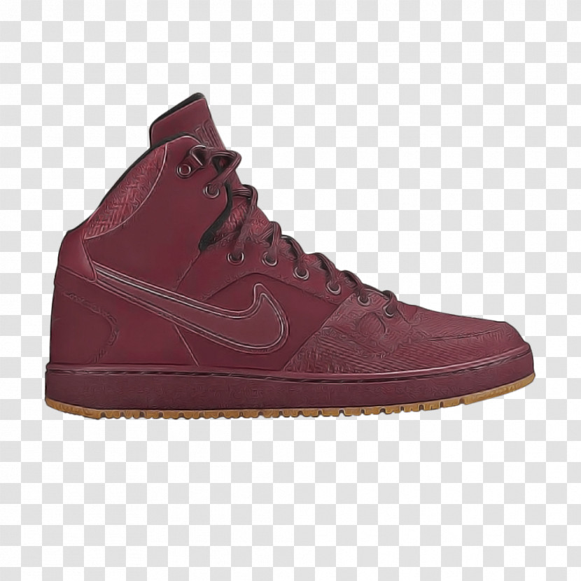 Footwear Shoe Sneakers Maroon Brown Transparent PNG