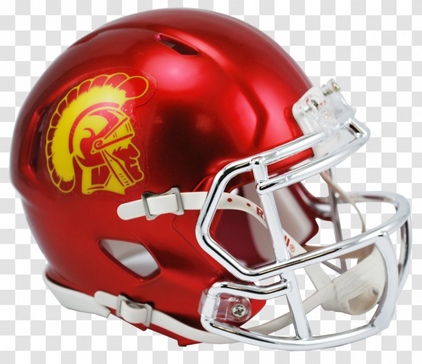 USC Trojans Football University Of Southern California NCAA Division I Bowl Subdivision American Helmets College - Lacrosse Helmet Transparent PNG