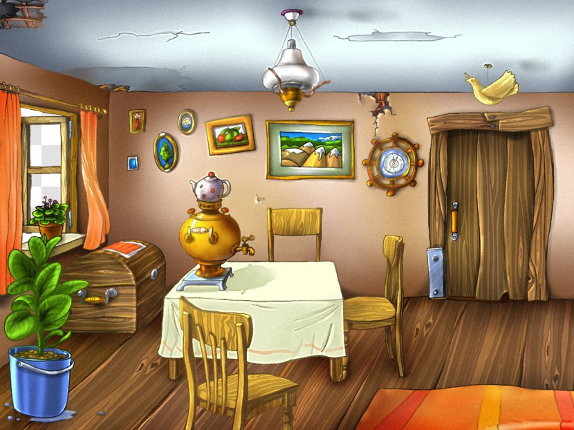 Room Gfycat Child - Animation - Uncle Fyodor Transparent PNG