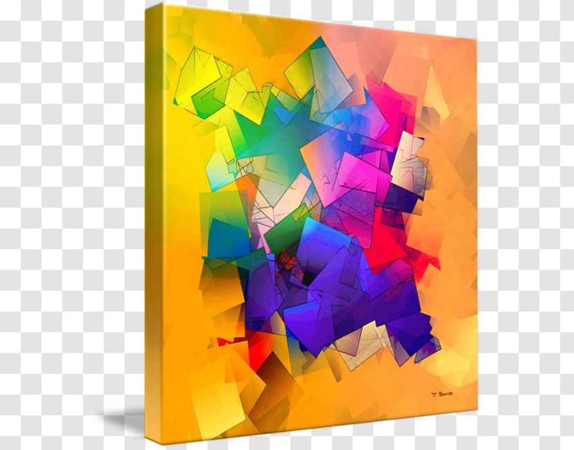 Paper Modern Art Painting Transparent PNG