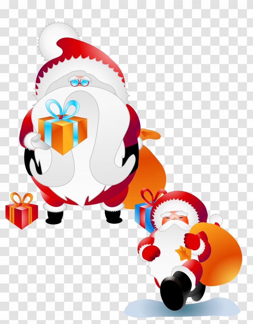Santa Claus Christmas Eve - Gift - Send Transparent PNG