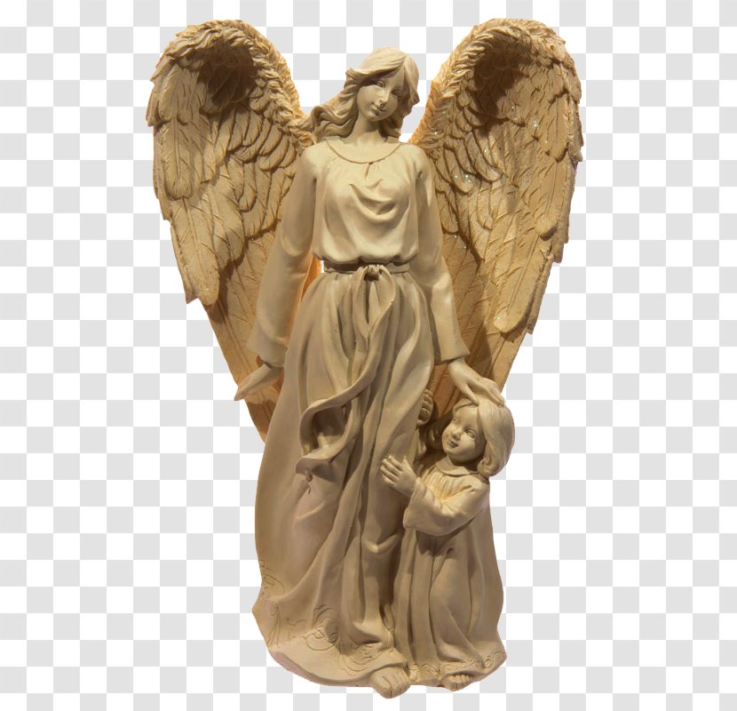 Cherub Angel Statue Figurine Sculpture Transparent PNG