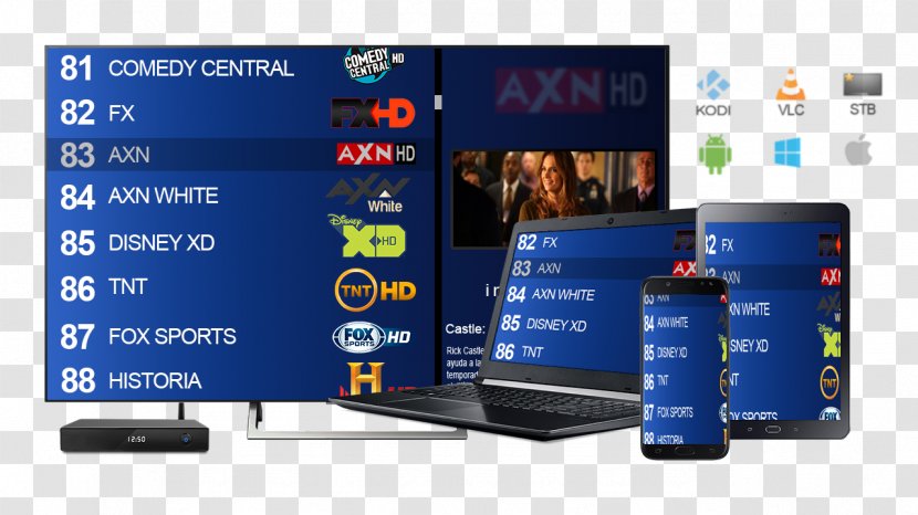 M3U Television Kodi IPTV Display Device - Technology - Android Tv Iptv Transparent PNG