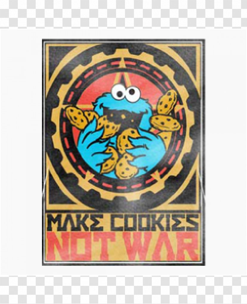 Poster Material War Film Biscuits - Sesame Street Sign Transparent PNG