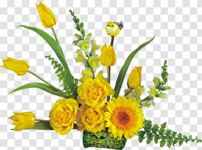 Flower Bouquet High-definition Television Desktop Wallpaper 1080p - Aspect Ratio - Yellow Flowers Transparent PNG