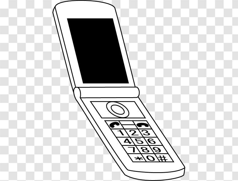 Feature Phone Mobile Phones Telephony Payphone Cellular Network - Area - Text Transparent PNG