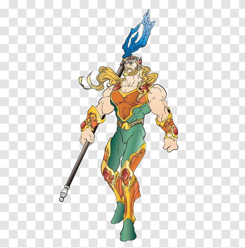 Aquaman - Cartoon - Legendary Creature Transparent PNG