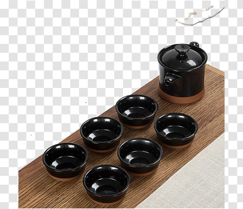 Teacup Google Images Download - Designer - Black Wooden Tea Cup Transparent PNG