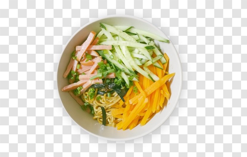 Namul Chinese Cuisine Thai Zakuski Pasta - Dish - Vegetable Noodles Transparent PNG