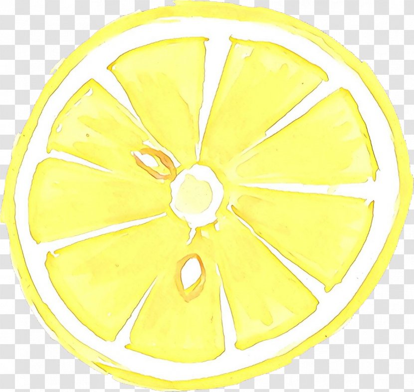 Yellow Automotive Wheel System Circle Rim - Cartoon Transparent PNG
