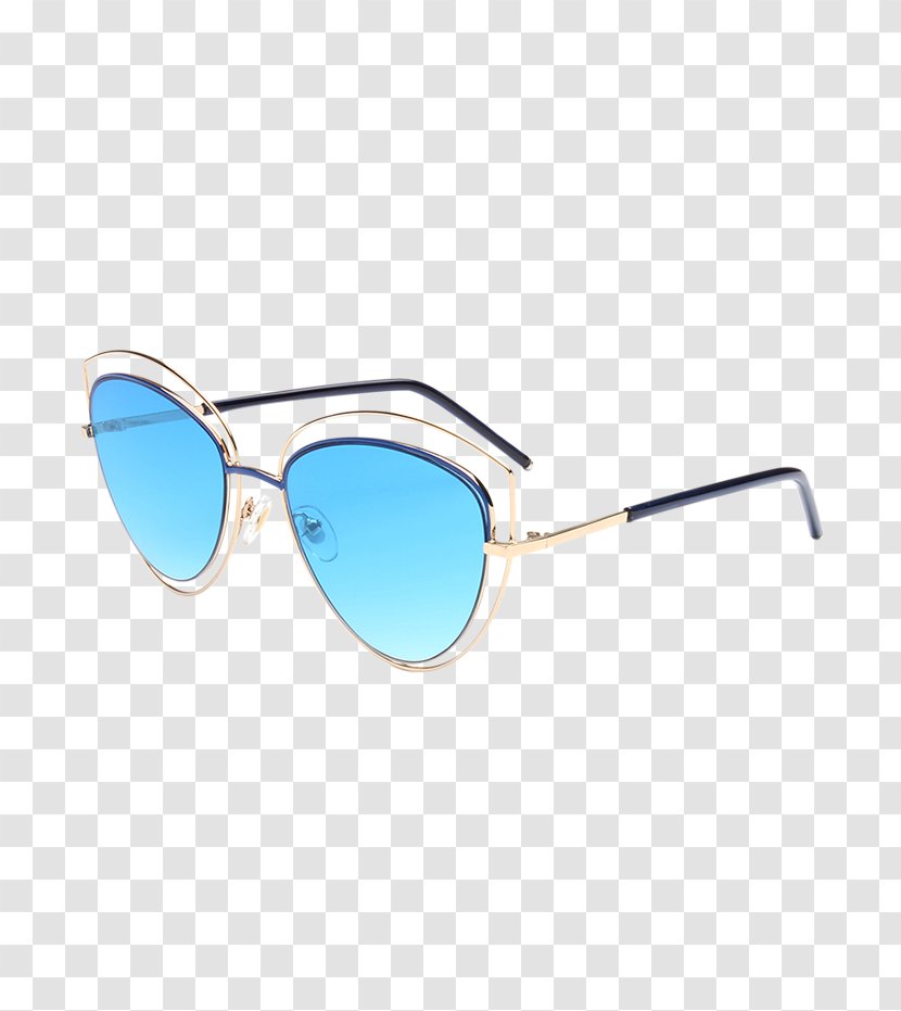 Fashion Coat Sunglasses Eyewear - Wool - Blue Transparent PNG