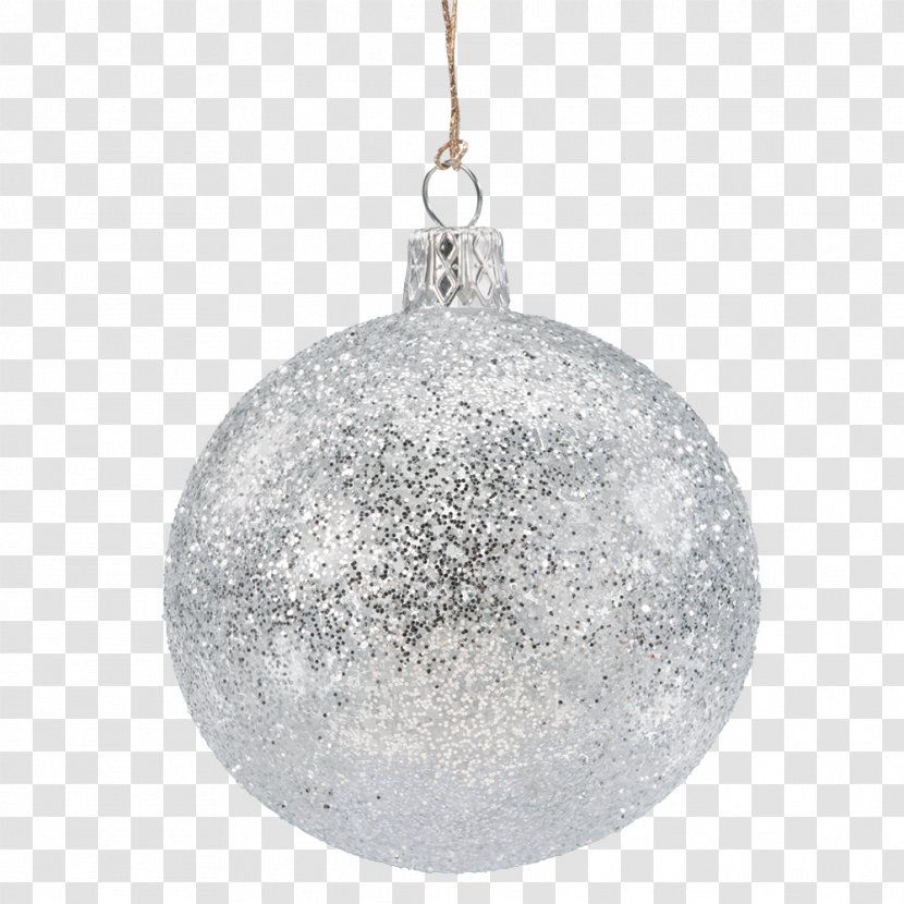 Christmas Ornament Silver Decoration Day Tree - Market Transparent PNG