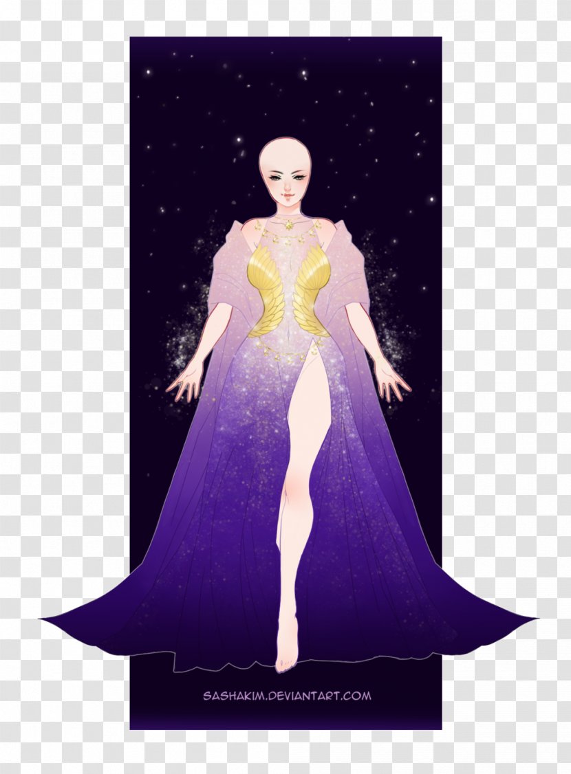 Costume Design Poster - Gown - Hakim Transparent PNG