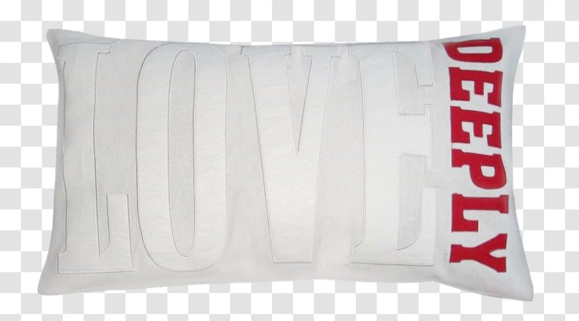Pillow - White - Love Transparent PNG