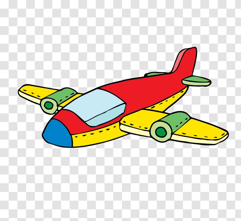 Airplane Aircraft Toy Clip Art - Aviation Transparent PNG