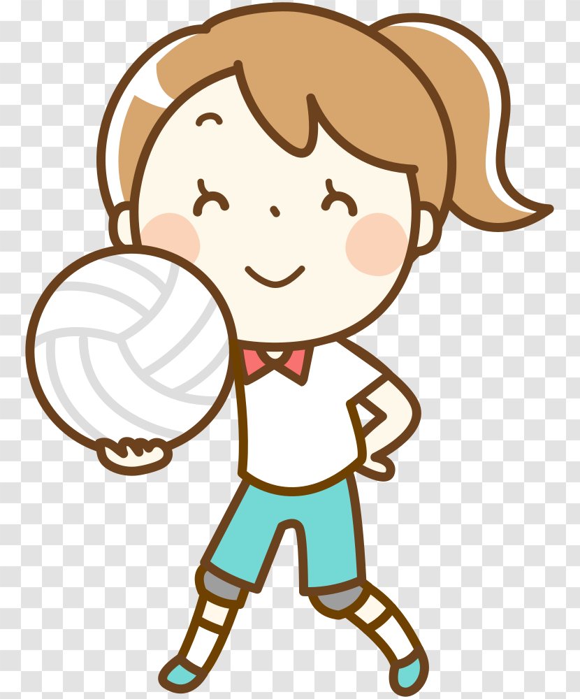 Clip Art Volleyball Free Content Openclipart - Smile Transparent PNG