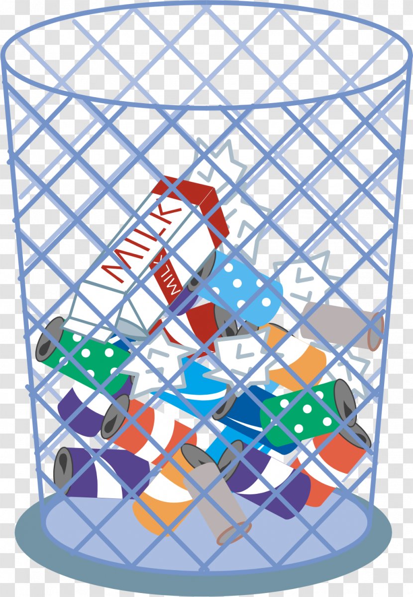 Waste Container - Structure - Trash Vector Element Transparent PNG