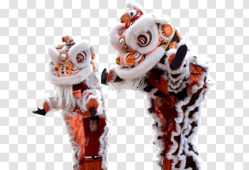 Chinese Youth League Lion And Dragon Dance Australia Tiger - Fur Transparent PNG