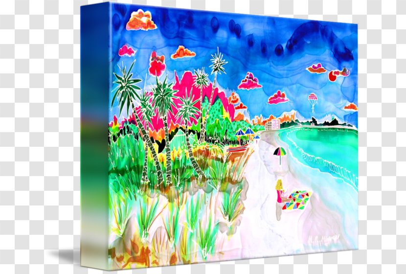 Modern Art Ecosystem Desktop Wallpaper Painting - Flower Transparent PNG
