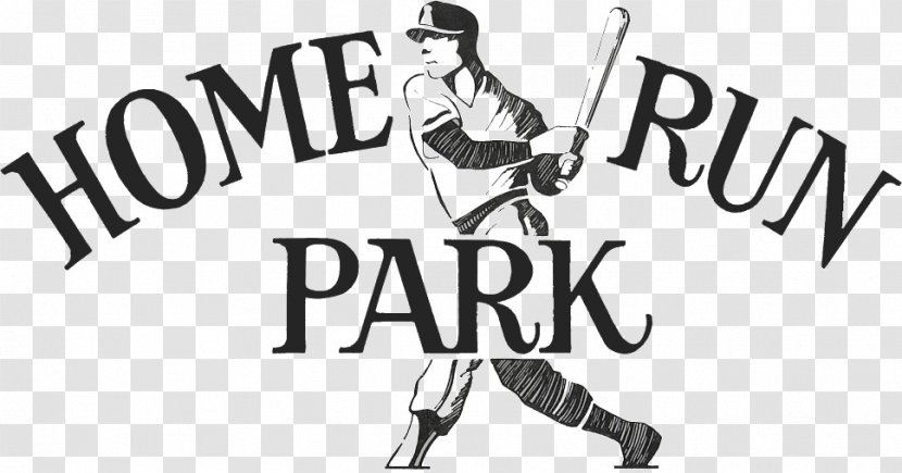 Home Run Park Baseball Logo Batting - Human Behavior Transparent PNG