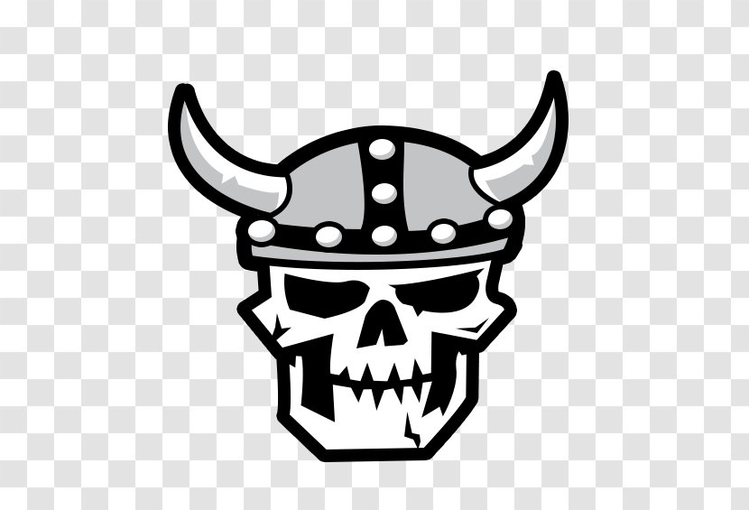 Vacaville Mountain West Hockey League Ice Vail Field - Monochrome - Skull Emblem Transparent PNG