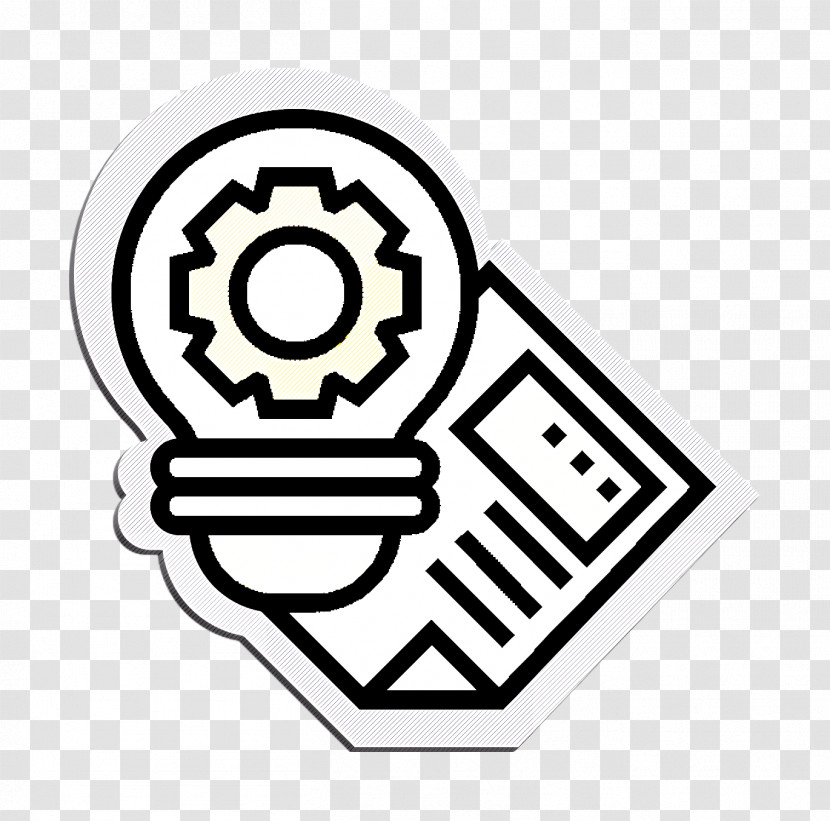 STEM Icon Gear Icon Idea Icon Transparent PNG