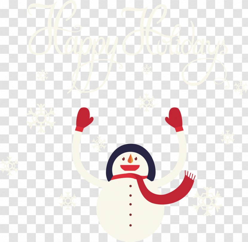 Snowman Christmas - Snow - Dancing Transparent PNG