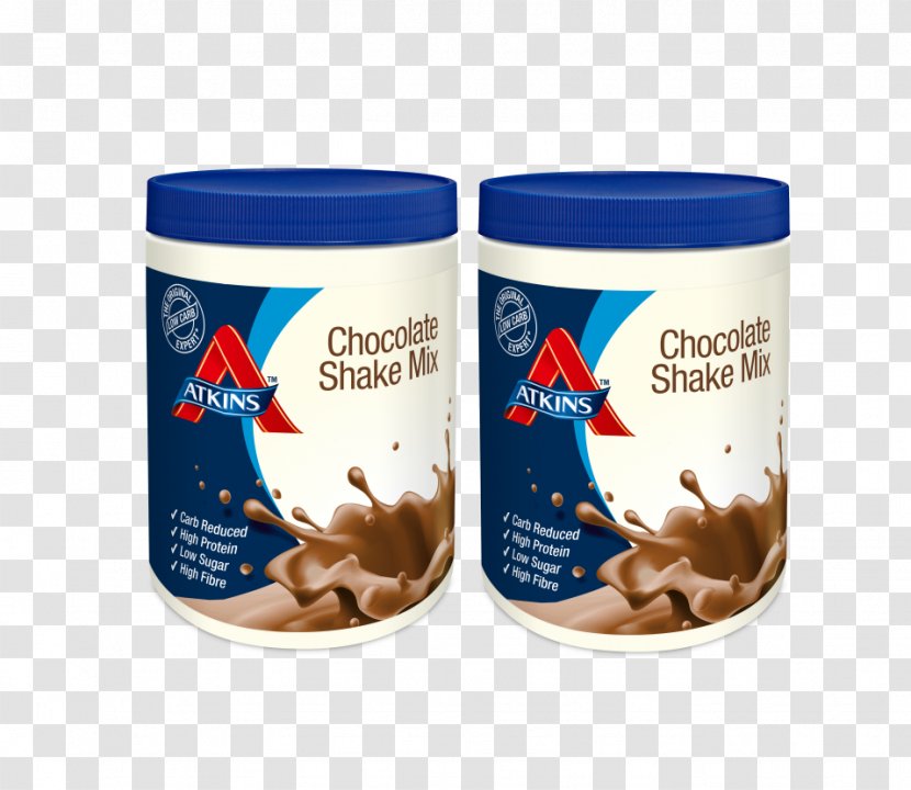 Milkshake Atkins Diet Low-carbohydrate Dark Chocolate Sea Salt Caramel High-protein - Candy Mix Transparent PNG