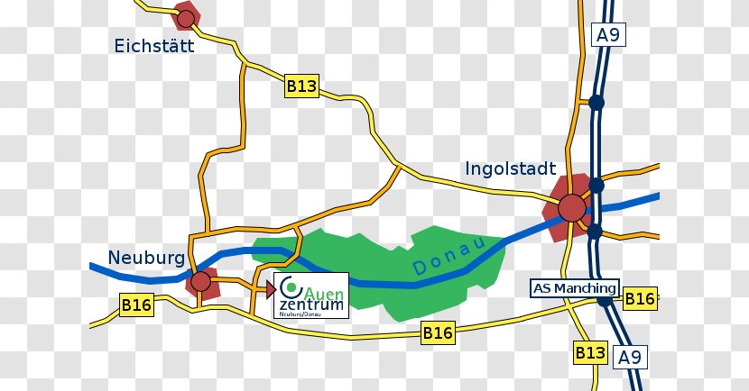 Auenzentrum Neuburg-Ingolstadt Bahnhof Neuburg(Donau) Train Map Text - Tuberculosis - Neuburg An Der Donau Transparent PNG