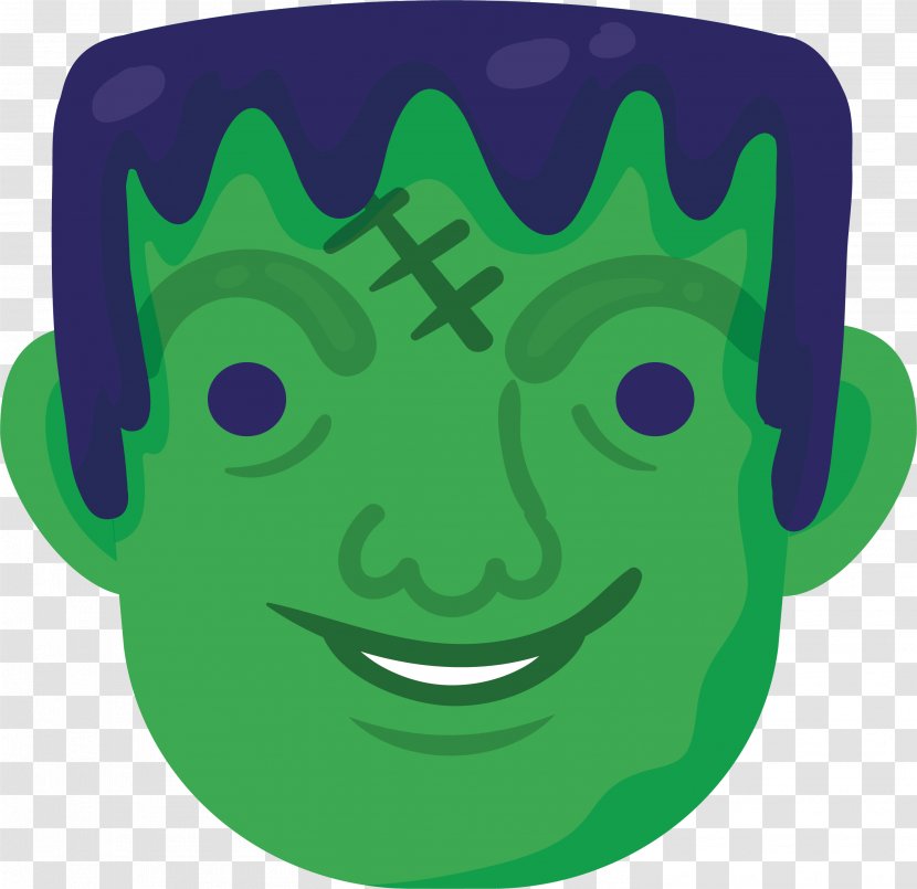 Avatar Clip Art - Smile - Hulk Transparent PNG